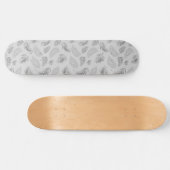 Muster für tropische Blätter 5 Skateboard (Horizontal)