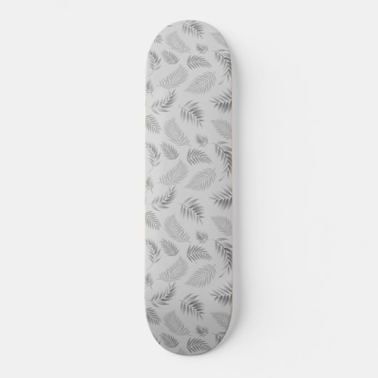 Muster für tropische Blätter 5 Skateboard (Vorderseite)
