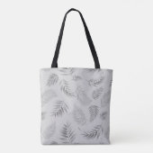 Muster für tropische Blätter 5 Tasche (Rückseite)