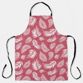 Muster für tropische Blätter 8 Schürze (Vorderseite)