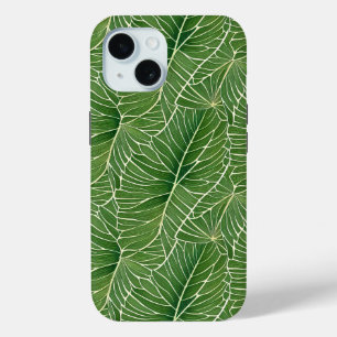 Muster für tropische Blätter in Aquarelltönen Case-Mate iPhone Hülle