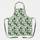 Muster für tropische Blätter Schürze (Vorderseite)