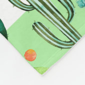 Muster für tropische Vögel und Blume Fleecedecke (Ecke)