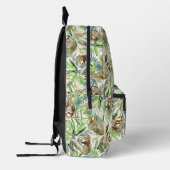 Muster für tropische Wasserfarben Bedruckter Rucksack (Links)