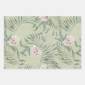 Muster für tropische Wasserfarben und Blätter und (Vorderseite 2)