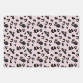 Muster für tropisches Gold bei Tieren Geschenkpapier Set (Vorderseite 2)