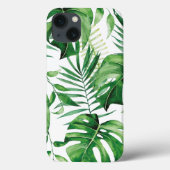 Muster für tropisches Leaf iPhone/iPad Case-Mate iPhone Hülle (Rückseite)