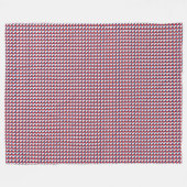 Muster für tschechisches Flaggenmuster Fleecedecke (Vorderseite (Horizontal))