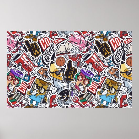 Muster für Uni-Comicen Poster (Vorne)