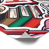 Muster für Uni-Comicen Poster (Ecke)