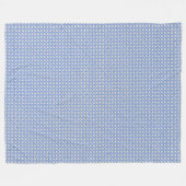 Muster für Uruguay-Flaggenmuster Fleecedecke (Vorderseite (Horizontal))