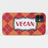 Muster für vegane Raute Case-Mate iPhone Hülle (Rückseite (Horizontal))