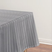 Muster für vertikale graue Streifen Tischdecke (Beispiel)