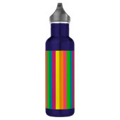 Muster für vertikale Streifen mit mehrfarbigem Reg Edelstahlflasche (Rechts)