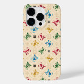 Muster für verzierte HOGWARTS™-Wappen Case-Mate iPhone Hülle (Rückseite)