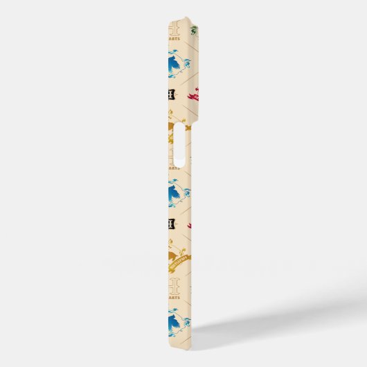 Muster für verzierte HOGWARTS™-Wappen Case-Mate iPhone Hülle (Rückseite / Rechts)