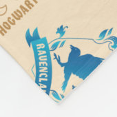 Muster für verzierte HOGWARTS™-Wappen Fleecedecke (Ecke)