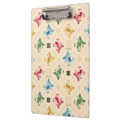 Muster für verzierte HOGWARTS™-Wappen Klemmbrett (Links)