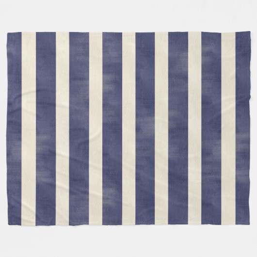 Muster für verzweigte blaue Streifen Fleecedecke (Vorderseite (Horizontal))