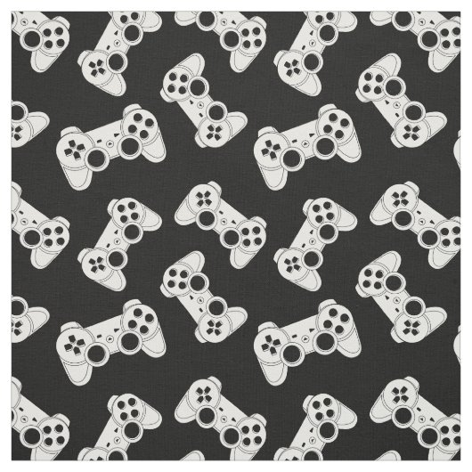 Muster für Videospielcontroller Stoff (Muster)