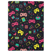 Muster für Videospielregler Klemmbrett (Rückseite)