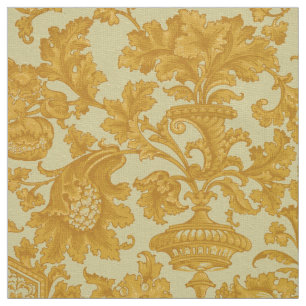 Muster für viktorianische Blume der Ära Cornucopia Stoff