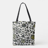 Muster für viktorianische Blumenzierkunst Tasche (Rückseite)