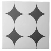 Muster für viktorianische Stilkreise Fliese (Vorderseite)