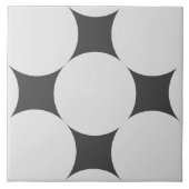 Muster für viktorianische Stilkreise Fliese (Vorderseite)