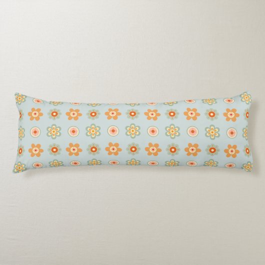 Muster für Vintage Blume Floral Daisy Seitenschläferkissen (Vorderseite)