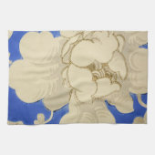 Muster für Vintage Blume Geschirrtuch (Horizontal)