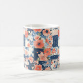Muster für Vintage Blumenmuster (11) Kaffeetasse (Mittel)