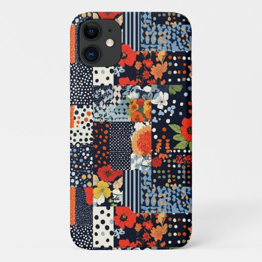 Muster für Vintage Blumenmuster (3) Case-Mate iPhone Hülle (Rückseite)