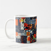 Muster für Vintage Blumenmuster (3) Kaffeetasse (Links)