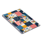 Muster für Vintage Blumenmuster (4) Notizblock (Rechte Seite)