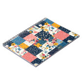 Muster für Vintage Blumenmuster (4) Notizblock (Linke Seite)