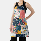 Muster für Vintage Blumenmuster (4) Schürze (InSitu)