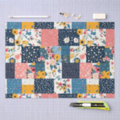 Muster für Vintage Blumenmuster (4) Seidenpapier (Handwerk)