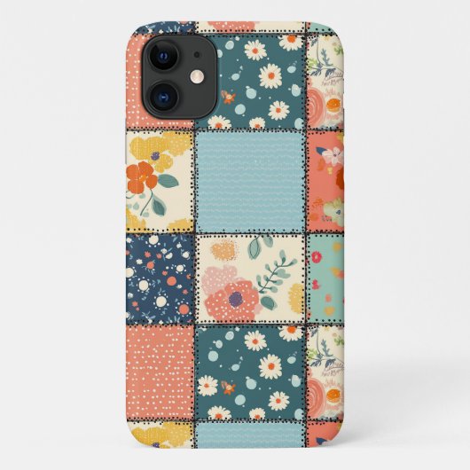 Muster für Vintage Blumenmuster (6) Case-Mate iPhone Hülle (Rückseite)