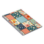 Muster für Vintage Blumenmuster (6) Notizblock (Rechte Seite)