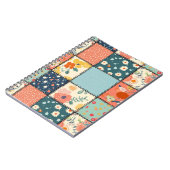 Muster für Vintage Blumenmuster (6) Notizblock (Linke Seite)