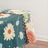 Muster für Vintage Blumenmuster (6) Tischdecke (Beispiel)