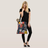 Muster für Vintage Blumenmuster (7) Tasche (Am Model)