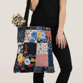 Muster für Vintage Blumenmuster (9) Tasche (Von Nahem)