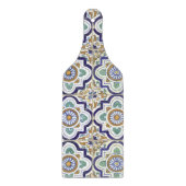 Muster für Vintage botanische Zierfliesen Schneidebrett (Vorderseite)