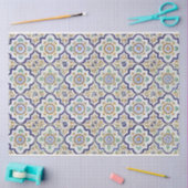 Muster für Vintage botanische Zierfliesen Seidenpapier (Basteln)