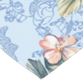 Muster für Vintage Erdbeeren und Blume Tischdecke (Schrägansicht)