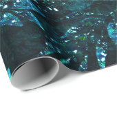 Muster für Vintage florale Blätter  Geschenkpapier (Rolleneckpunkt)