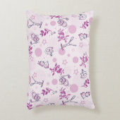 Muster für Vintage Kleintiere Dekokissen (Vorderseite(Vertikal))