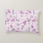 Muster für Vintage Kleintiere Dekokissen (Rückseite)